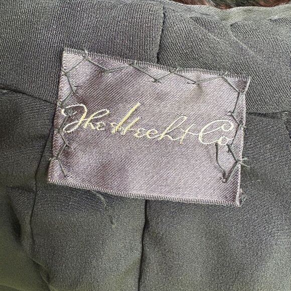 VINTAGE REAL Rabbit Fur Women’s Capelet and Muff Set Black - Picture 2 of 10